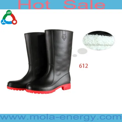 PVC transparent boots martin rain boots manufacturer