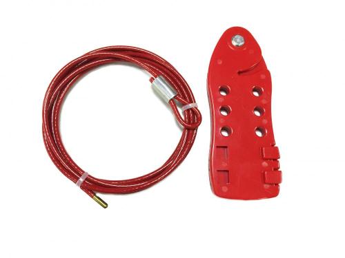 Fish Style Economic Safety Steel Cable Lockout