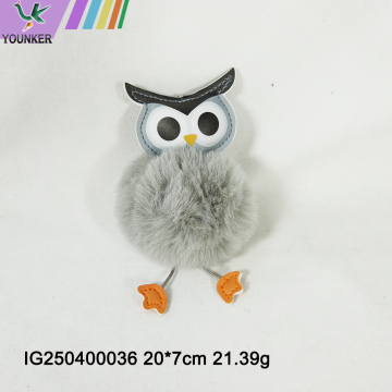 Nhiều hình dạng Faux Rabbit Fur Ball Keychain