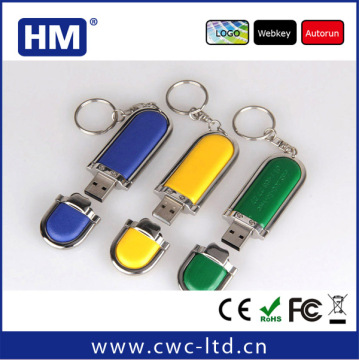 New USB 3.0 Business Leather Flash Drive Memory Stick U-Disk, Mini Pen Drive 8GB