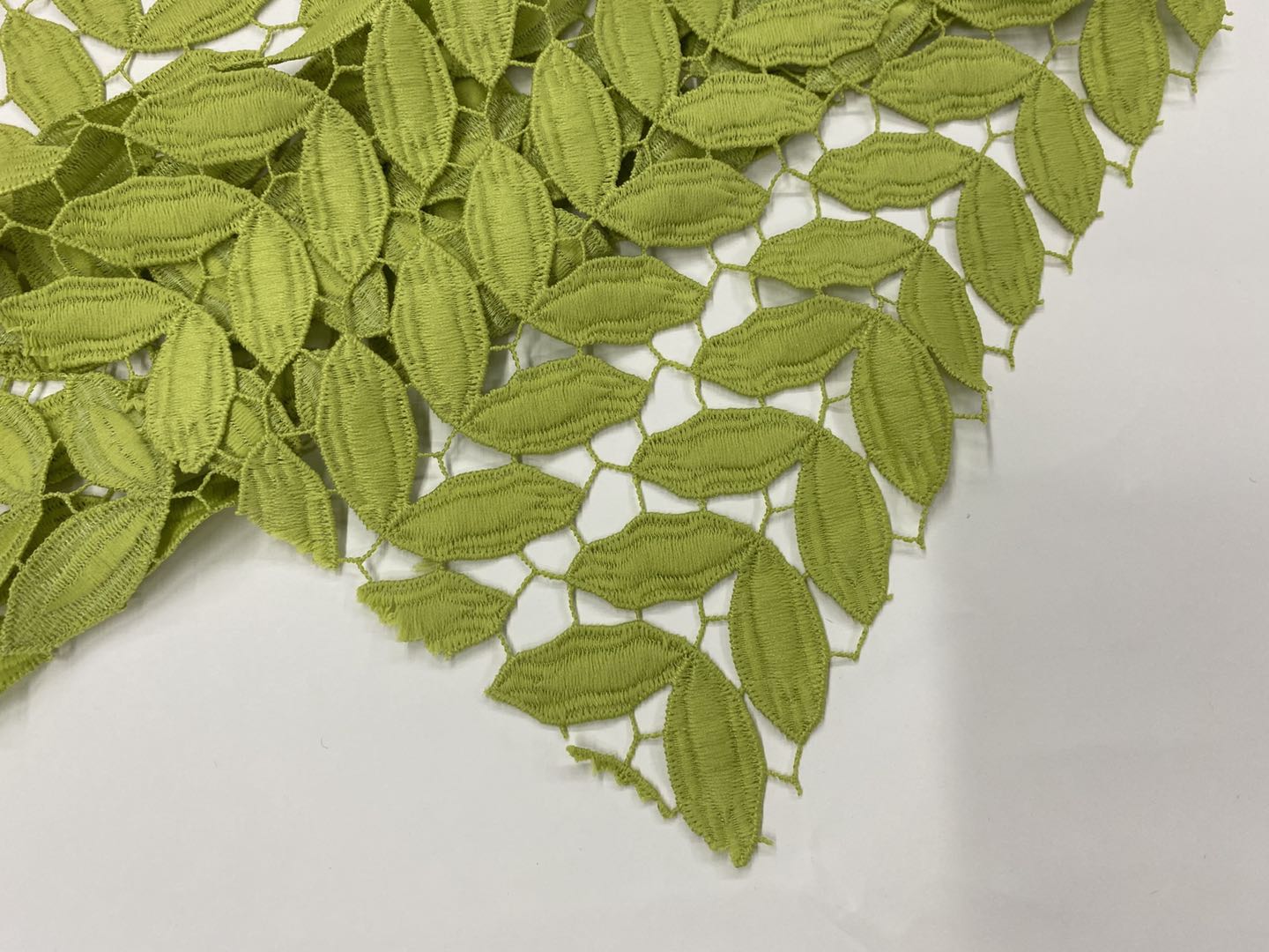 Milky Yarn Guipure Embroidery Fabric