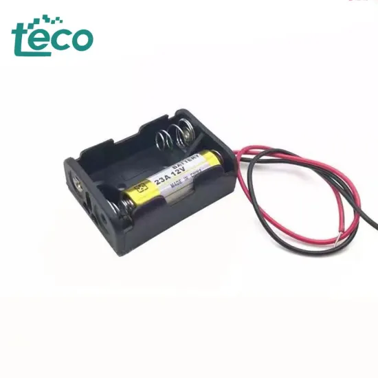 Black High-Temperature Resistant 2 x 12V 23A Battery Box Bracket with Switch and Wire: Enhancing Safety and Efficiency in Power Management