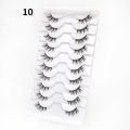 half set lash extensions strips half false eyelashes