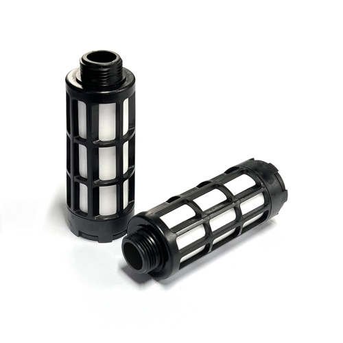 Black Festo muffler pneumatic bsl plastic filter element