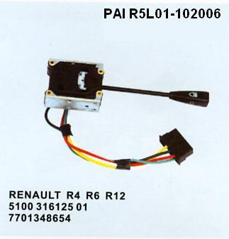 PAI R5L01-102006 Turn Signal Switch