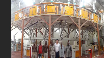 High Capacity 150 TPD Wheat Rice Flour Mill Grain Grinding Machine