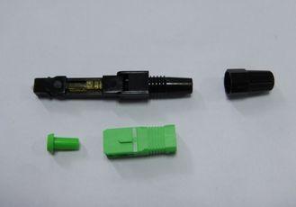 SC/APC quick assembly Fiber Optics Connector has easy assem