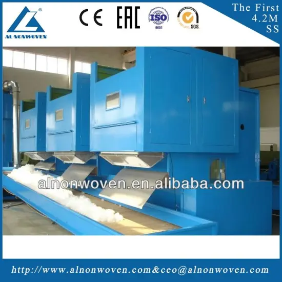 High quality ALKS-1400 cotton fiber opening machine machine width 1.4m For geotextile