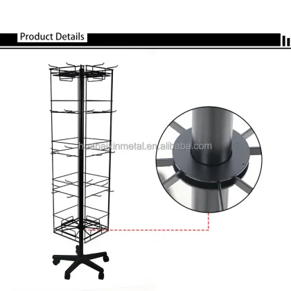 Hardware Supermarket Display Racks for Apparel: Promotional Warehousing & Supermarket Supplies