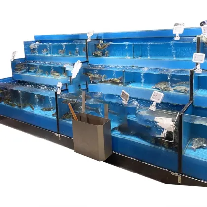 Live Lobster Farming Tank for Restaurants and Seafood Shops