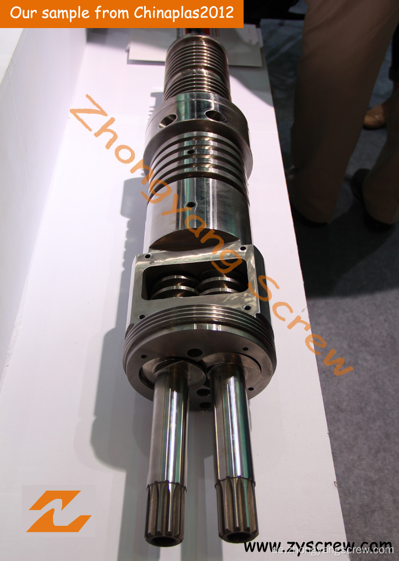 Extruder konische Doppelschnecke und Zylinder (CM35)