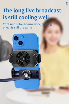 New S1 Mobile Phone Cooler: Game Live Cooling with Mobile Phone Cooling Fan and Radiator