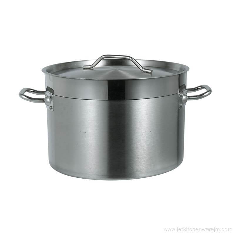 Stainless steel 04 Style Sandwich Bottom Stock Pot