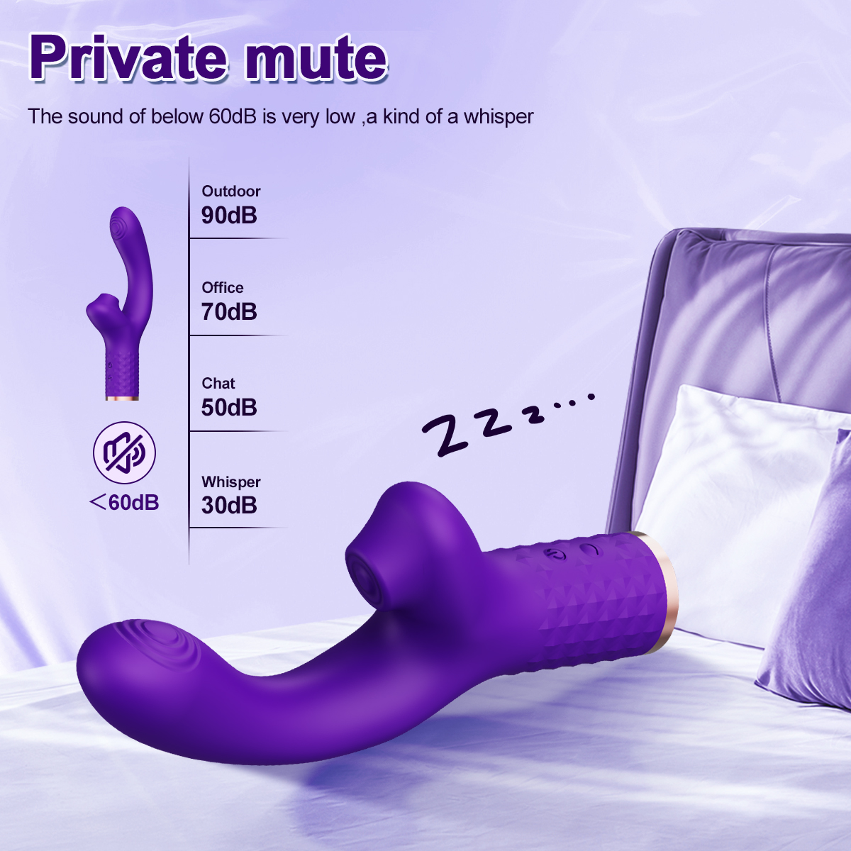 Dual Action Vibrating Wand for Enhanced Pleasure
