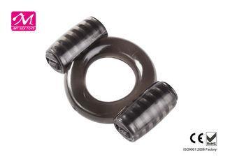 Adjustable Vibrating Cock Rings , Two Strong Bullets with O