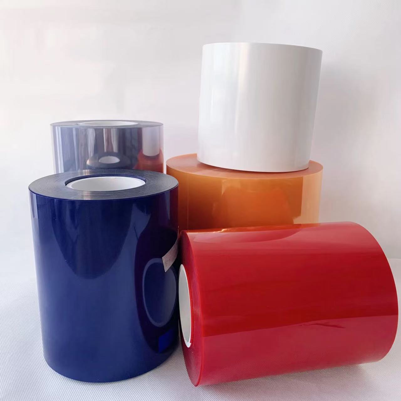 White PVC film pharmaceutical packaging