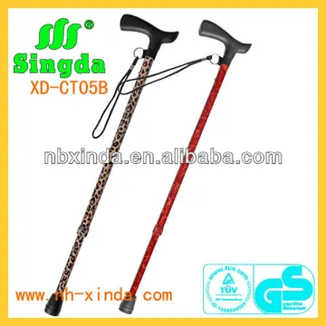 2 seciton floral telescopic walking cane