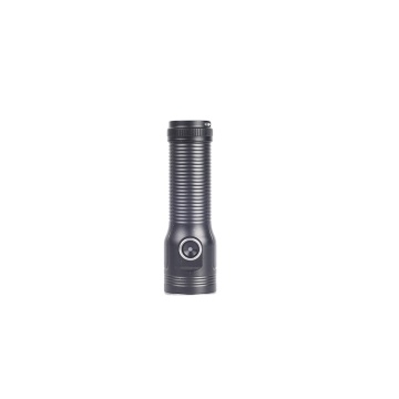 Aluminum LED Manual Mini High Power Rechargeable Flashlight