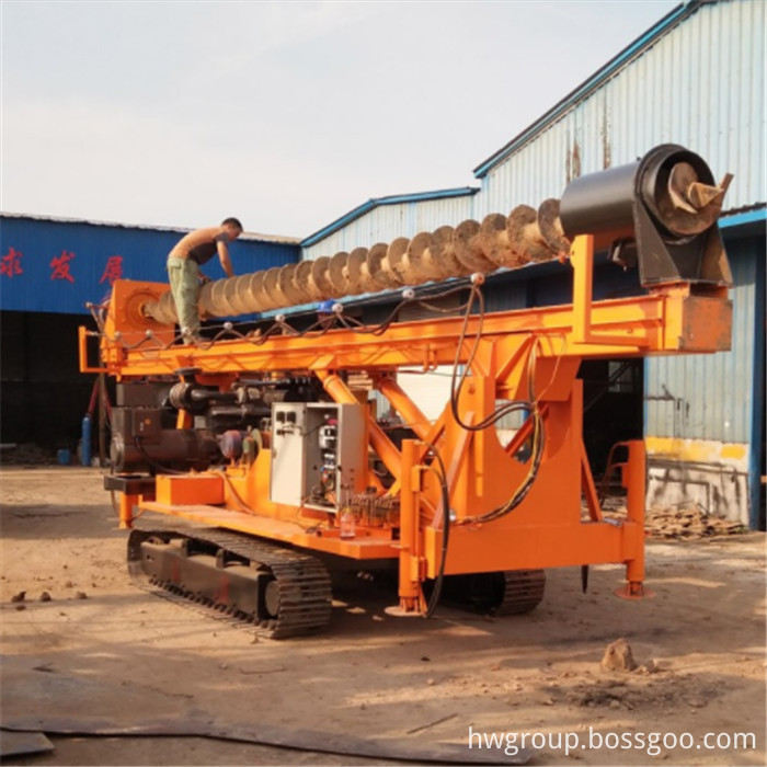 Crawler pile driver