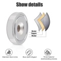 Neodymium Round Ring Base Cup Magnets 0.6"D x 0.2"H for Tool Storage Cabinet Door