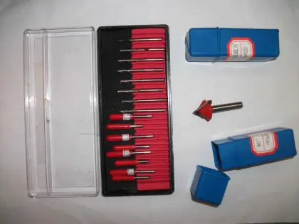 cnc router bits box of engraving cutter tools