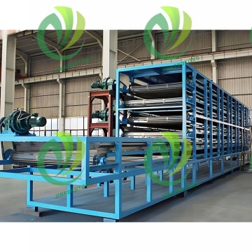 Усовершенствованная система сушки с сетчатым ремнем