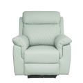 Home Theater Top Grain Leather Power Recliner Sofa