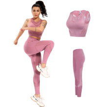 2 piece set women yoga gym wear