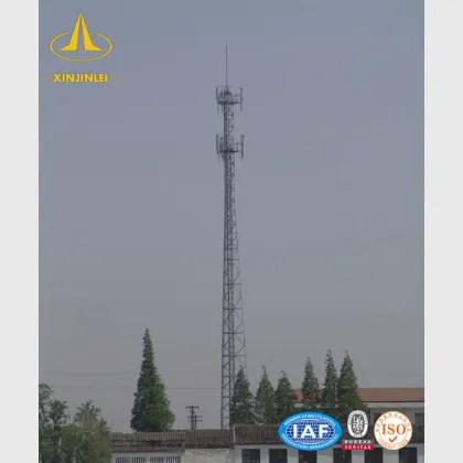 High quality overlap monopole tower communication tower