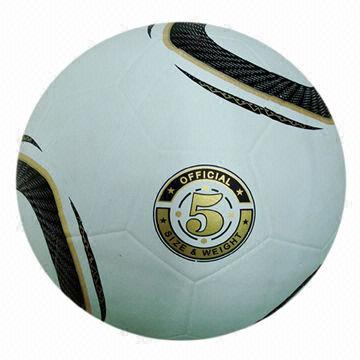 Μπάλα ποδοσφαίρου, κατασκευασμένο από καουτσούκ