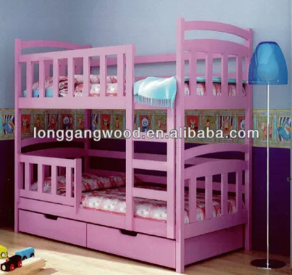 The lower level children bed solid wood crib religious crib