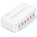 86W 6-Port USB PD Desktop Charging Station Adapter