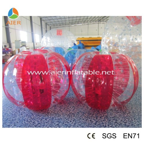 Body bubble ball soccer/human inflatable bumper bubble ball