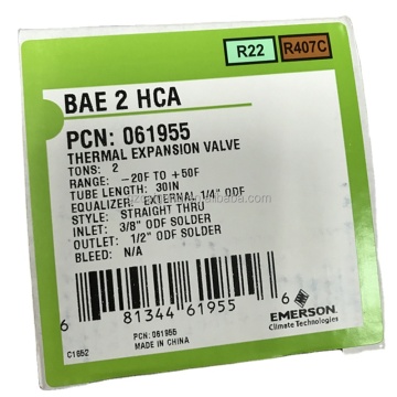 Low MOQ Emerson Original BAE-2HCA Heat Pump Thermal Expansion Valve