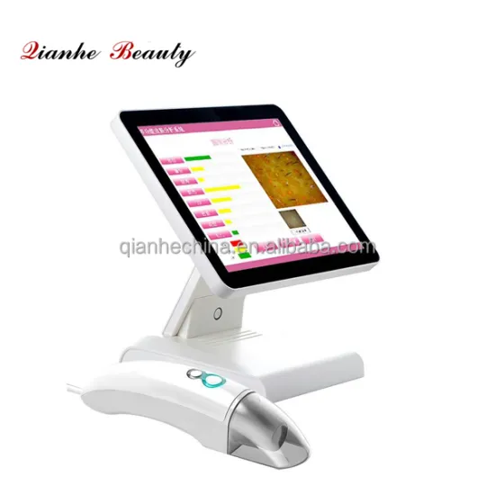 Professional touch screen all in one korea skin moisture camera analyzer