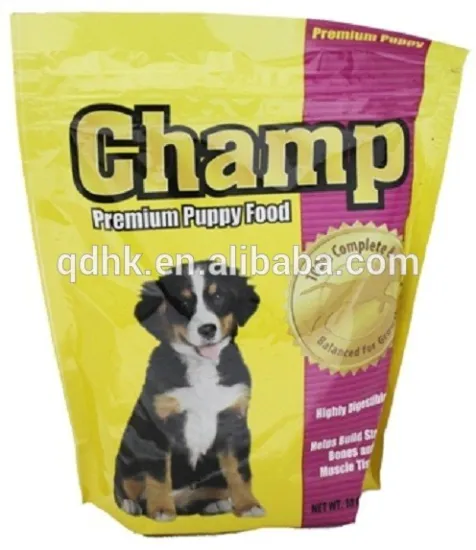 dog food bags/food packaging bag