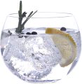 Classico Balloon Fishbowl Forma Libera di gin senza stelo chiaro