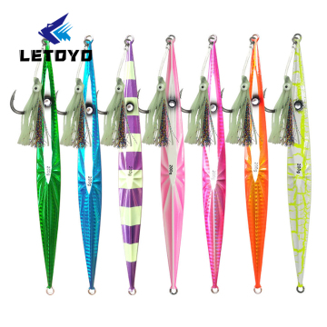 LETOYO Saltwater Jigs for Speed Slow Pitching and Vertical Jigging, 150g-600g