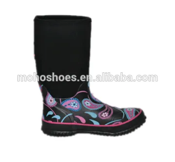 Fashion Ladies Winter Boots ,Neoprene rain boots
