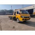 Dongfeng 2 ton truk trailer flatbed trailer