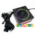 600W ATX pc Computer Power supply RGB Fan