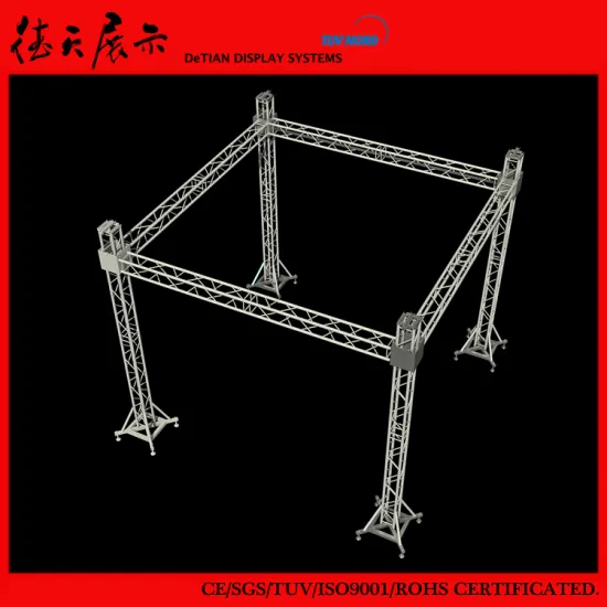 Personality Adjustable Height Shanghai Aluminum Truss Frame Booth