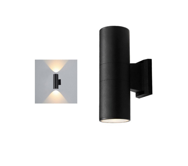 Single item outdoor LED wall light