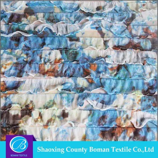 Wholesale fabric Top-end Dress Print strech crepe fabrics