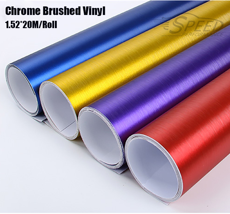 Chrome Brushed Vinyl 4