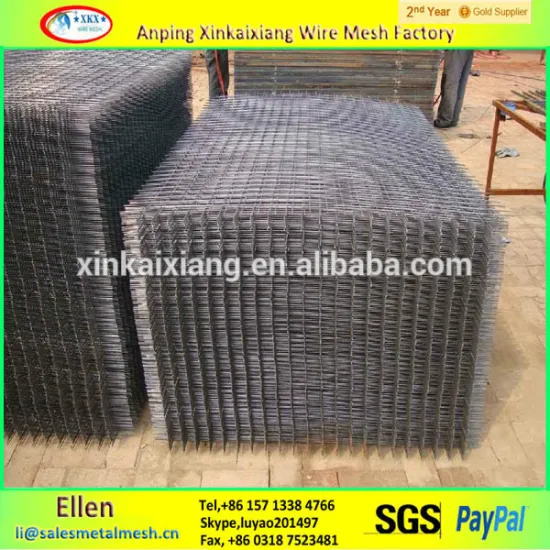 Best price galvanized steel wire mesh panels/welded wire fence made in China