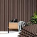 PVC Acoustic Wall Panel 3D Interior Decorative Panel