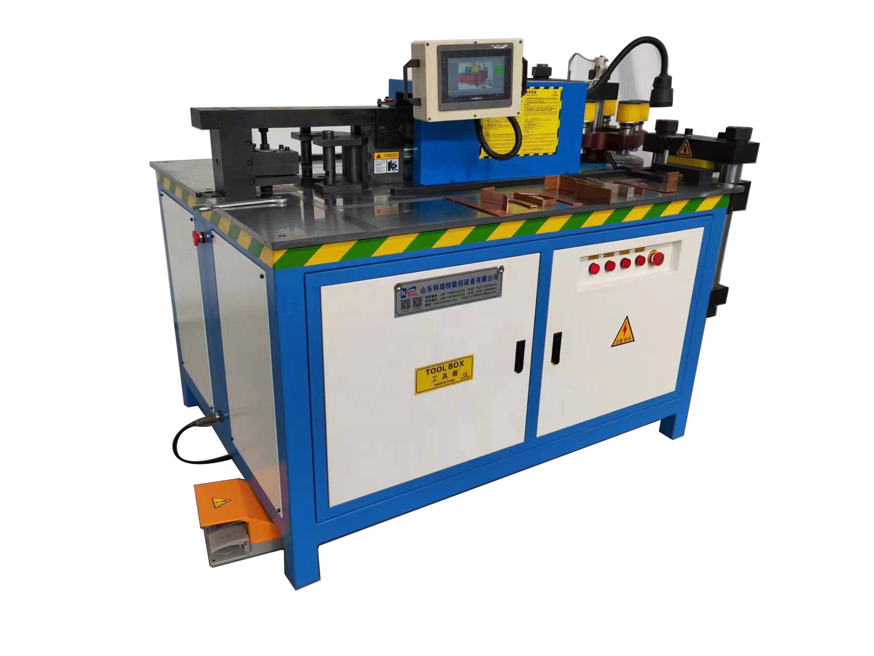 Bus Bar Machine Cnc Busbar Bending And Twisting Machine: Precision In Electrical ...