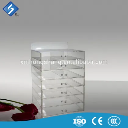 2016 Useful 7 Layer Acrylic Storage Boxes / Cases for Sale