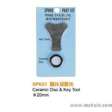 Ceramic disc&key